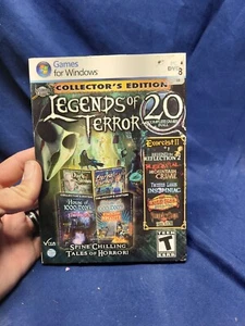 * NEW * LEGENDS OF TERROR - COLLECTOR'S EDITION - 20 PACK PC Game (DVD-ROM) - Picture 1 of 3