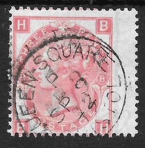 GB 1867-80 SG103 PLATE 8 VERY GOOD USED. - Picture 1 of 2