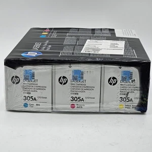 New HP Cyan Magenta Yellow Toner Cartridges for Printers 305A - Picture 1 of 2