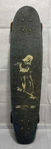 Vintage Sims Pure Juice Skateboard Solar Products Trucks Fiberglass Blue Skater - Picture 1 of 16