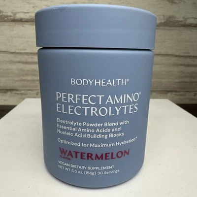 Bodyhealth Perfect Amino Electrolitos (Sandía) 5,5 oz/30 porciones Exp: 03/2027 Foto 1 de 4