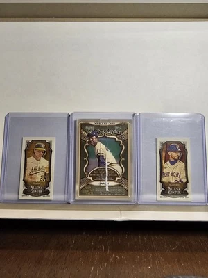 2024 A&G Hank Aaron/Christian Yelich Dble Rip/25 Zack Gelof/Pete Alonso Minis Foto 1 de 4