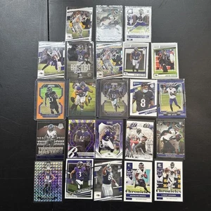 Lamar Jackson  & Baltimore Ravens 23 Card Lot 2020-2024 In NM-M Rashod Bateman - Picture 1 of 10