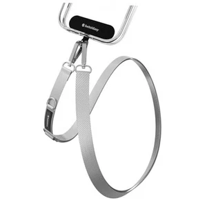 Regulowany pasek na telefon crossbody kompatybilny z większością 20mm beton szary - Zdjęcie 1 z 8