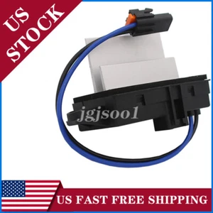 Front HVAC Heater Blower Motor Resistor For 2002-2009 Chevy Trailblazer Envoy - Picture 1 of 8