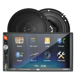 Dual Electronics XVM279SPK2 7 inch Car Stereo Bundle with 6.5" Speakers, Double - Picture 1 of 8