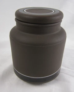 Hornsea England Lancaster Vitramic Hornsea Contrast 1978 Brown Pot with Lid - Picture 1 of 10