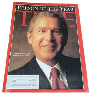 Time Magazine George W Bush Person of the Year December 25 2000 - Picture 1 of 2