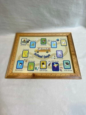 Marco Memory Lane Niños Días Escolares (para Grados 1 - 12) - Insertos: 1 1/2 x 2 Foto 1 de 4