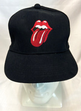 Vintage 1994 Rolling Stones Voodoo Lounge Tour Black Snapback Hat Brockum xlnt