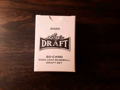 2020 Leaf Baseball Draft Set (50/50) w/ Acuna RC - Image 1 of 3