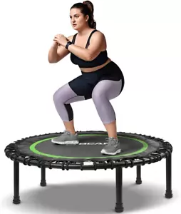 BCAN 300LBS/450LBS Faltbares Mini Trampolin, 38"/40" Fitness A-GRÜN-40 - Bild 1 von 9