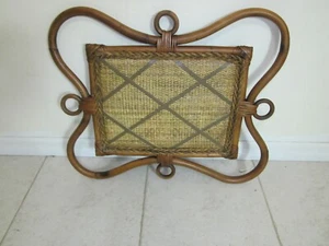 Art Wall Wicker Bamboo Rattan Bulletin Board - Picture 1 of 5