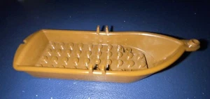LEGO Parts 1x 2551 Brown Boat, 14 x 5 x 2 with Oarlocks and 2 Hollow Studs 4709 - Picture 1 of 3