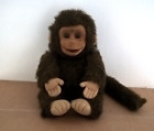 Marionnette à main singe julious avec grincement de la bouche de 1998 par Hosung - Vintage