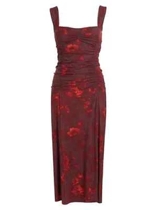 Reformation Suvi Sanguine Knit Dress Size Large L NWT - Picture 1 of 2