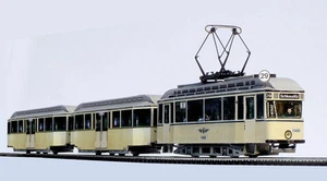 Tranvía H0 modelo tranvía cartón kit tipo 22 Leipzig escala 1:87 - Imagen 1 de 1