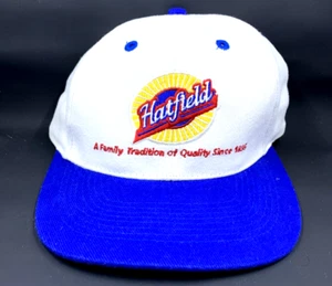 Vintage Otto Brand Hatfield Quality Meats Baseball Hat Adjustable Back - Picture 1 of 9