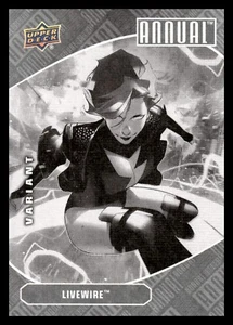 2023-24 UD DC Annual Variant B&W 40 Livewire - Picture 1 of 2