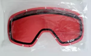 OCCHIALE DRAGO NUOVO SENZA ETICHETTE RICAMBIO LENTE D2 $35 Red Jet - Foto 1 di 1