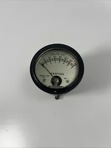 Misuratore da pannello vintage Weston modello 506 tipo 217 no 8875 - Foto 1 di 4