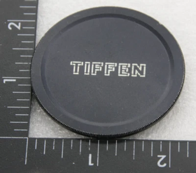 55mm Tiffen Lens Cap - Metal Screw-On - Threaded - VINTAGE - Image 1 of 2