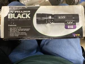 UV Phazer Black , Part #413075, UV Leak Detection Light, UV Power Rating 810 - Picture 1 of 11