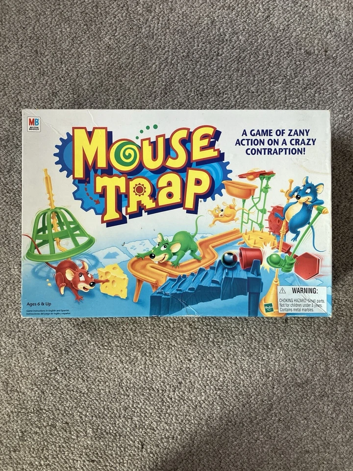 Mouse Trap Board Game - Milton Bradley Hasbro 2005 Foto 1 de 4