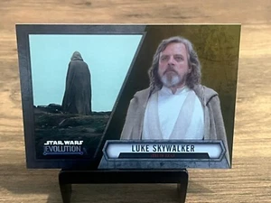2016 Topps Star Wars Evolution GOLD Luke Skywalker 02/50 - Picture 1 of 2
