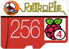 RETROPIE MAME PER RASPBERRY PI 4 MICRO SD 256 GB