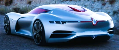 Ferrari Race Concept Car HyperCar12SuperCar24Carousel SILV1:18Custom Built Model - Image 1 of 4