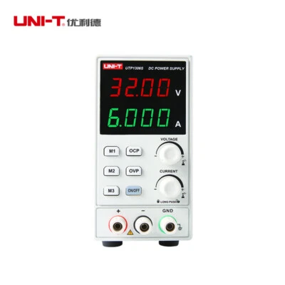 UNI-T UTP1306S Linear DC Bench Power Supply AC 32V/6A 4Bits 10mv/1mA OCP/OVP CE - Image 1 of 4