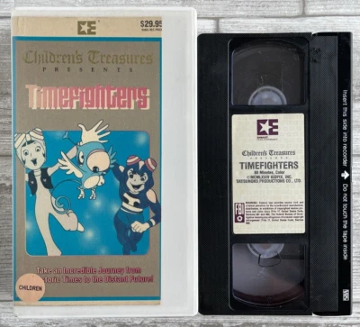Time Fighters aka Time Bokan VHS Children's Treasures 1985 60 Minutes - Image 1 of 2