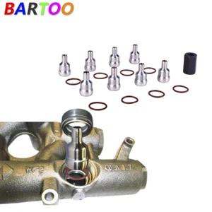 8Pcs High Pressure Oil Rail Repair Kit for 04-10 Ford 6.0L Powerstroke Diesel - Picture 1 of 8