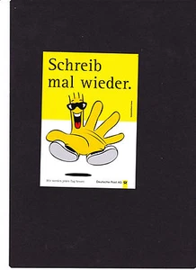 Postkarte " S c h r e i b m a l w i e d e r " XX2XX - Bild 1 von 1
