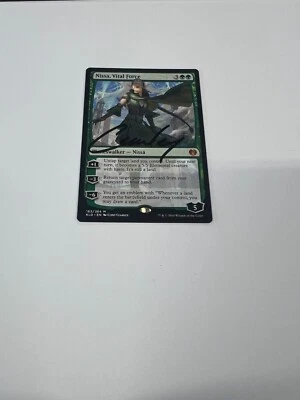 Nissa, Vital Force Kaladesh Signed Autograph Clint Cearley - Image 1 of 2