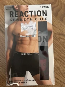 Kenneth Cole Reaction 3 Pack Boxer Briefs Size Small Flex Comfort Box Damage - Picture 1 of 2
