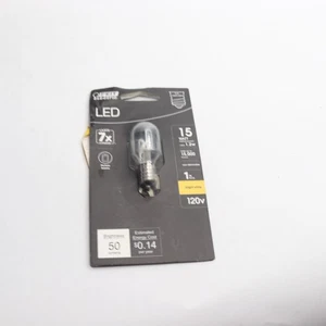 Feit Electric Equivalent Candelabra Base LED Light Bulb 15-Watt T6 E12 3000K - Picture 1 of 4