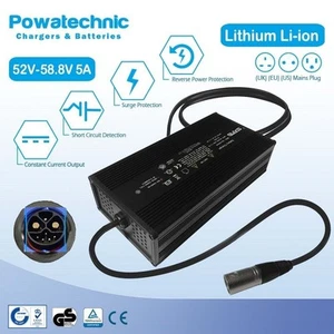 58.8V 5A 8-pin Charger for 52V Lvnmoto Lvneng LX04 Eléctrica motorcycle Battery - Picture 1 of 1