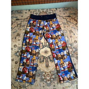 Nilla Shields Hundehose Schlag Jogginghose Low Rise bequem Lounge Baumwolle Gr. M - Bild 1 von 12