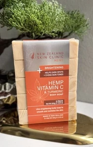 Nuova Zelanda Skin Clinic Uomo Canapa Vitamina C e Curcuma Sapone Corpo 5 - Foto 1 di 2