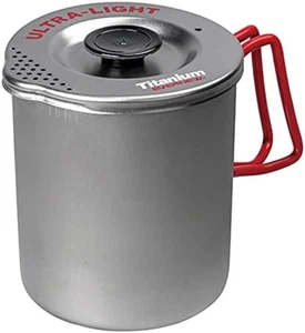 EVERNEW Ti Pasta Pot 750 ECA547 Free Shipping with Tracking# New from Japan - Picture 1 of 10