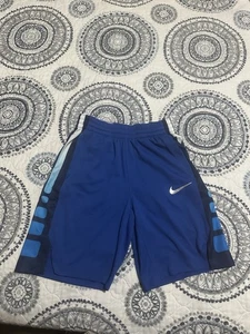 Nike Big Boys Blue Dri-Fit  Shorts M 10/12 (Medium) - Picture 1 of 4