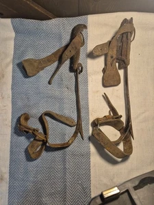 Vintage Buckingham Spikes Lineman Pole Baumklettern Gaffeln 16 Zoll 15F - Bild 1 von 6