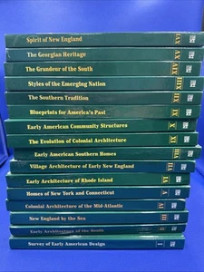 Architectural Treasures of Early America 16 Volume Complete Set 1987-1988 - Imagen 1 de 18