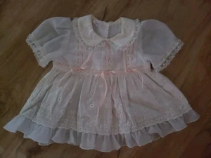 Girls Ivaninha Ivana white lace eyelet lace dress size Spain - Picture 1 of 13