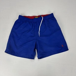 POLO RALPH LAUREN Board Shorts Mens M Blue Red Pony Swim Wear Sports Bottoms - Bild 1 von 6