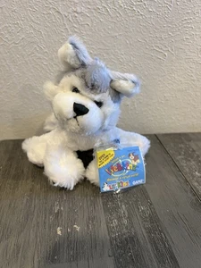 GANZ Lil Kinz Husky New Old Stock Sealed Unused Code Retired HS120 NWT Webkinz - Picture 1 of 3