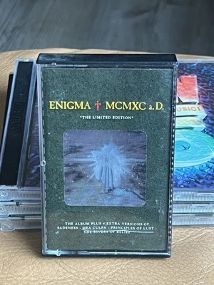 Enigma: MCMXC a.D. "The Limited Edition" 1991 Cassette Tape Virgin Records VGC - Imagem 1 de 4