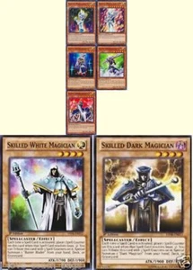 Silent Magician LV4, LV8 + Silent SwordsMan LV3, LV5, LV7 * Skilled Dark +W DPRP - Picture 1 of 2